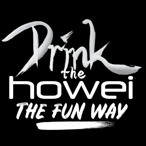 drink the howei white logo