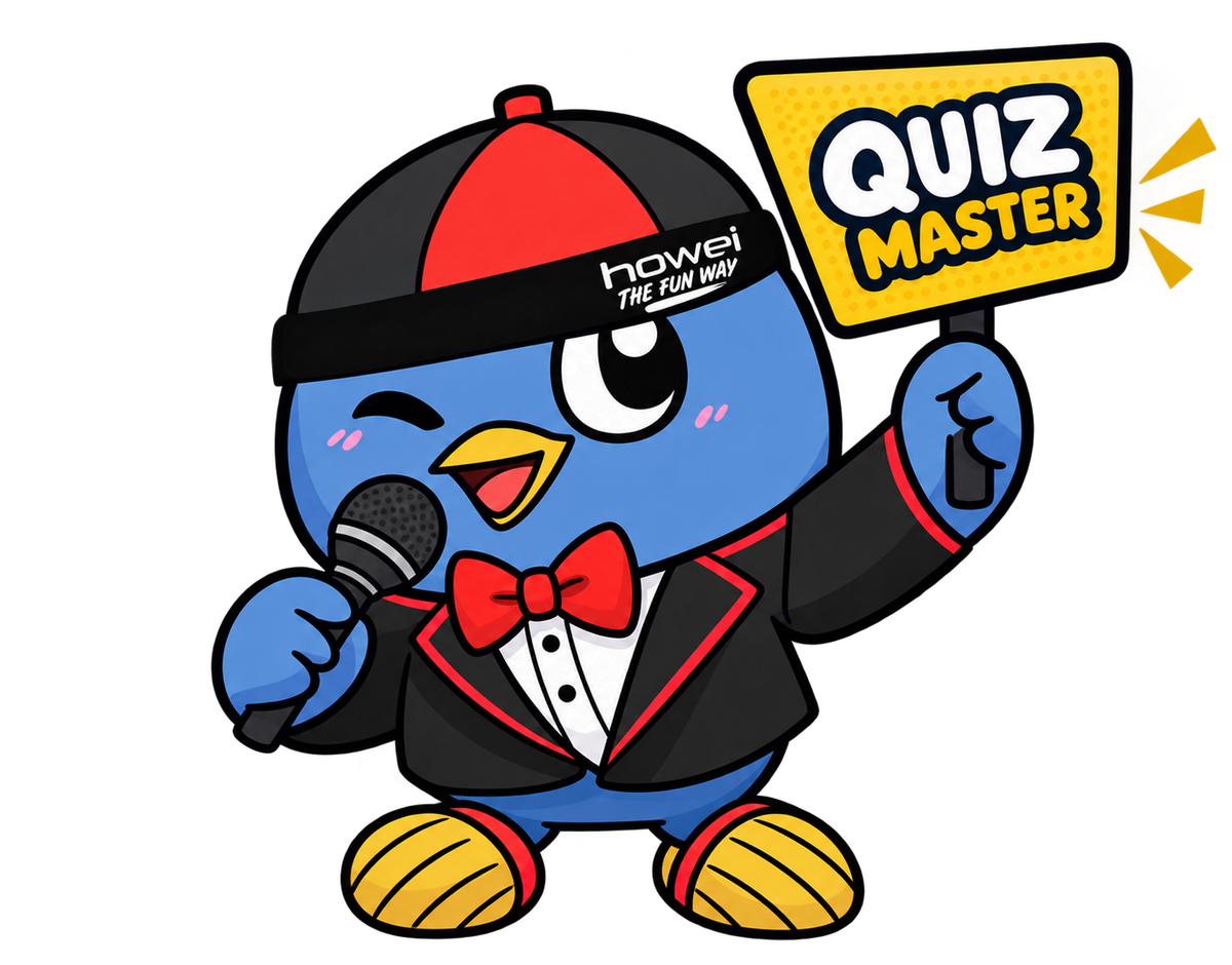 hoho quiz master howei mascot